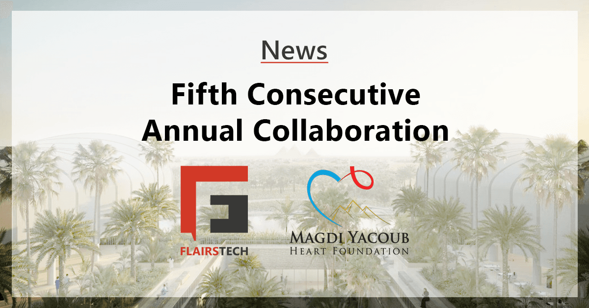 FlairTech to Magdi Yacoub Heart Foundation with a new donation