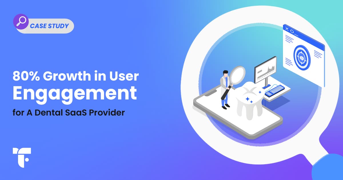 How we drove 80% growth in patient engagement and 90% faster API response times for a dental SaaS provider.