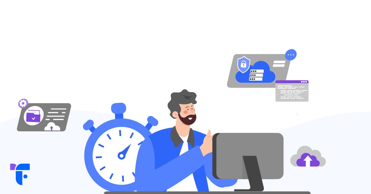 Blog banner on getting started with managed cloud services in under 10 minutes.