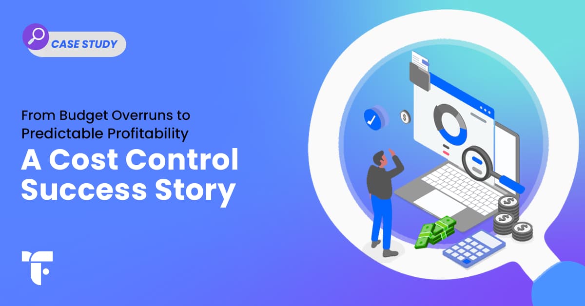 Learn how we restored predictable profitability by tightening cost control and reducing change requests for a U.S.-based optical networking and automation software leader.